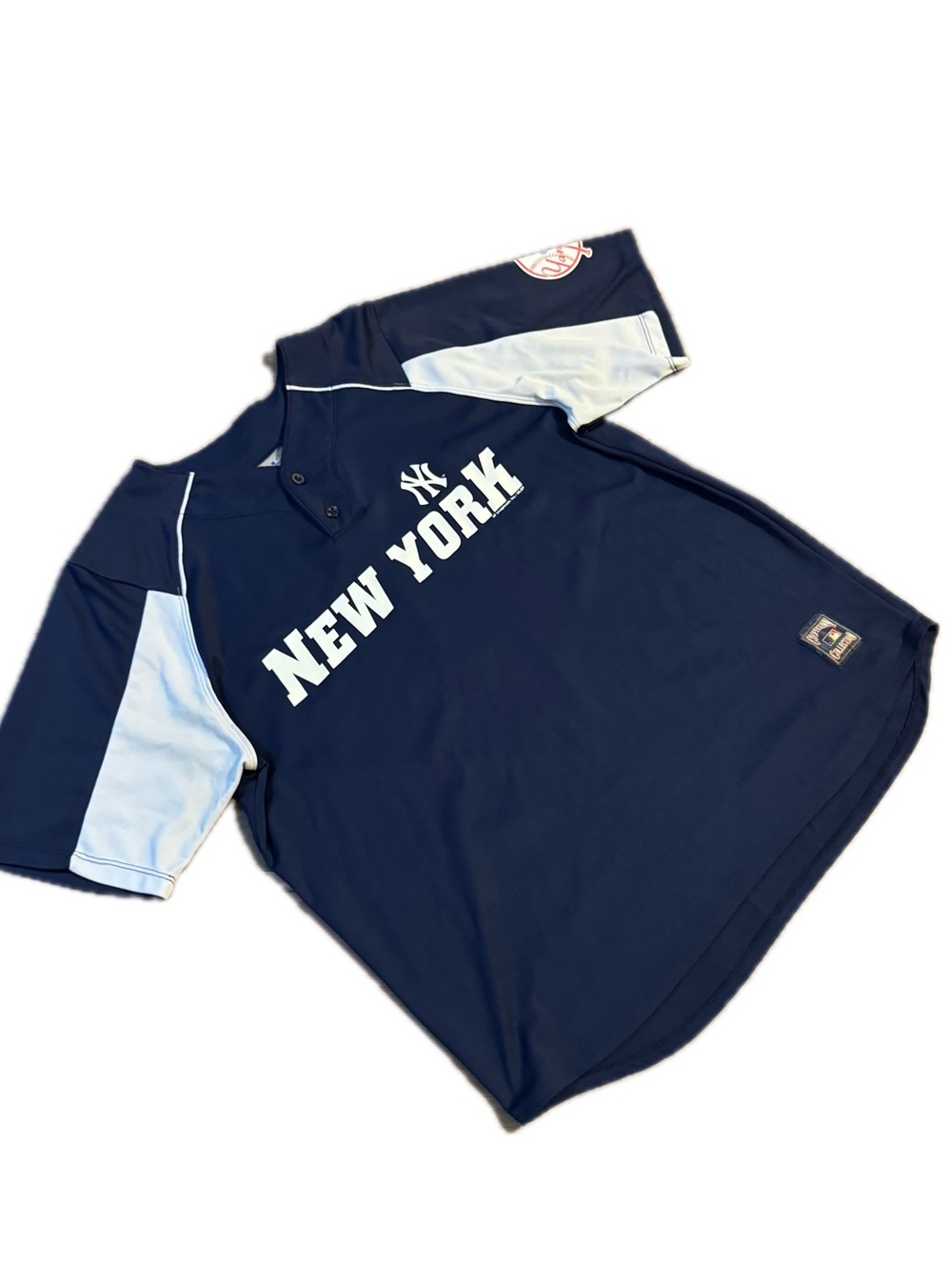 Y2K Cooperstown Collection New York Yankees Mickey Mantle Batting Jersey Large